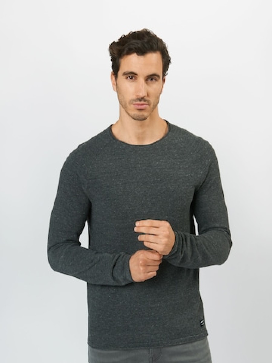 Manner Rundhalsausschnitt Pullover Und Strickjacken | Regular Fit Pullover 'Hill'