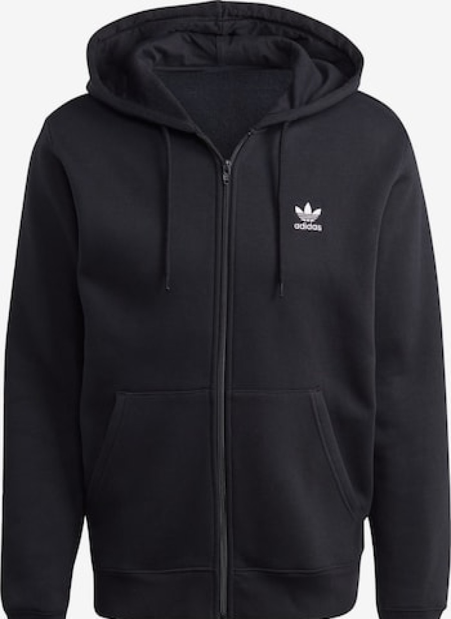 Manner ADIDAS Pullover & Hoodies | Kapuzenpullover „Trefoil Essentials" Mit Reisverschluss