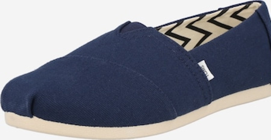 Frauen TOMS Halbschuhe | Klassische Flats 'Alpargata'