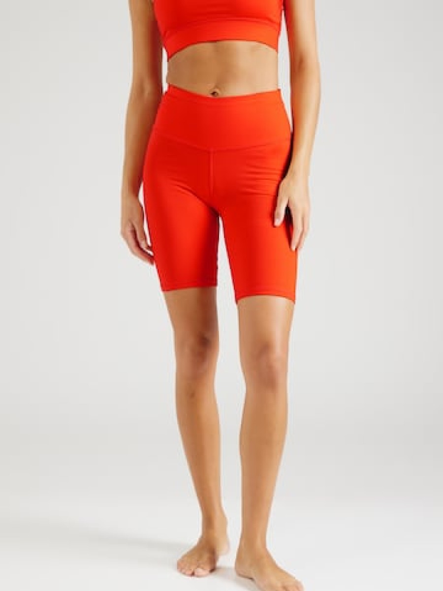 Frauen Kurze Hose Sporthosen Und Leggings | Slim-Fit-Trainingshose „Biker"