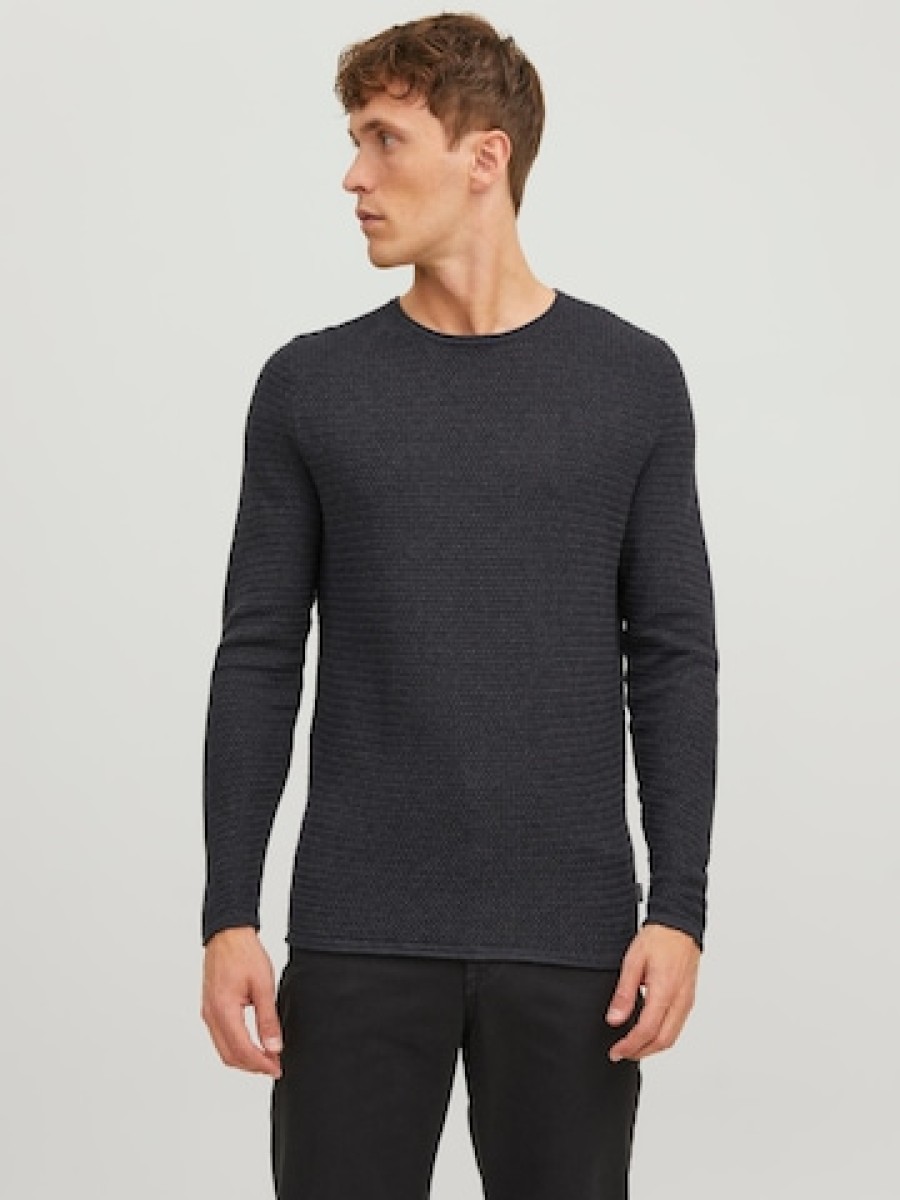 Manner Rundhalsausschnitt Pullover Und Strickjacken | Pullover 'Miguel'