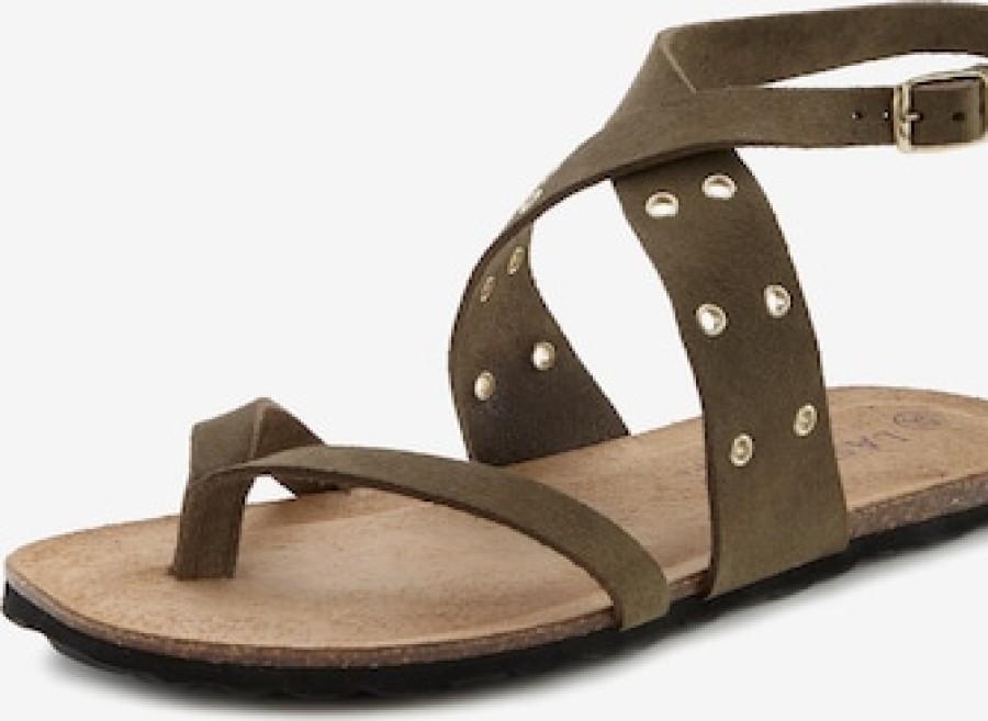 Frauen LASCANA Sandalen | Sandalen Mit T-Steg