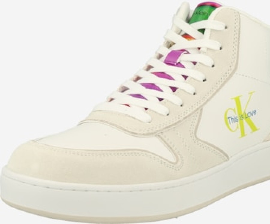 Manner Calvin Hochgeschnittene Turnschuhe | High-Top-Sneaker 'Pride'