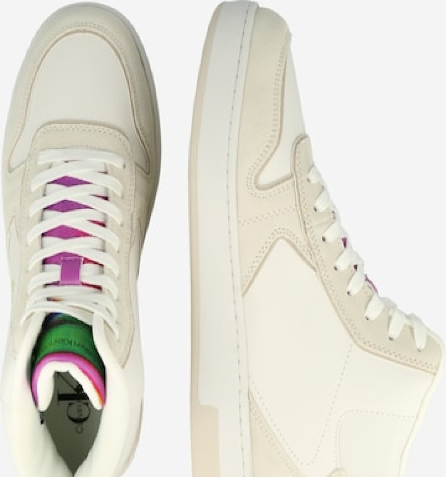 Manner Calvin Hochgeschnittene Turnschuhe | High-Top-Sneaker 'Pride'