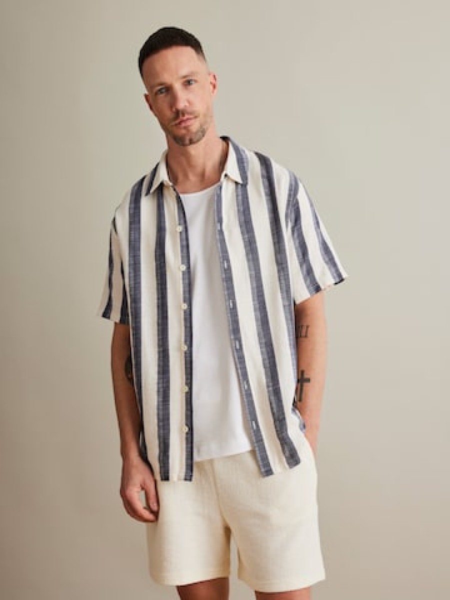 Manner DAN Hemden Mit Knopfen | Regular Fit Button-Up-Hemd 'Anthony'