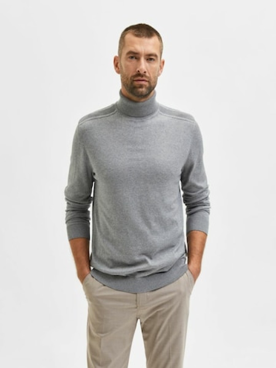 Manner Rollkragenpullover Pullover Und Strickjacken | Regular Fit Pullover 'Berg'