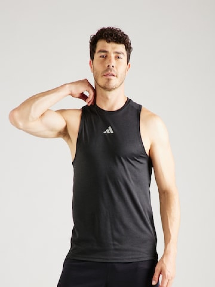 Manner ADIDAS Sport-T-Shirts | Performance-Shirt 'Hiit Workout 3-Streifen'