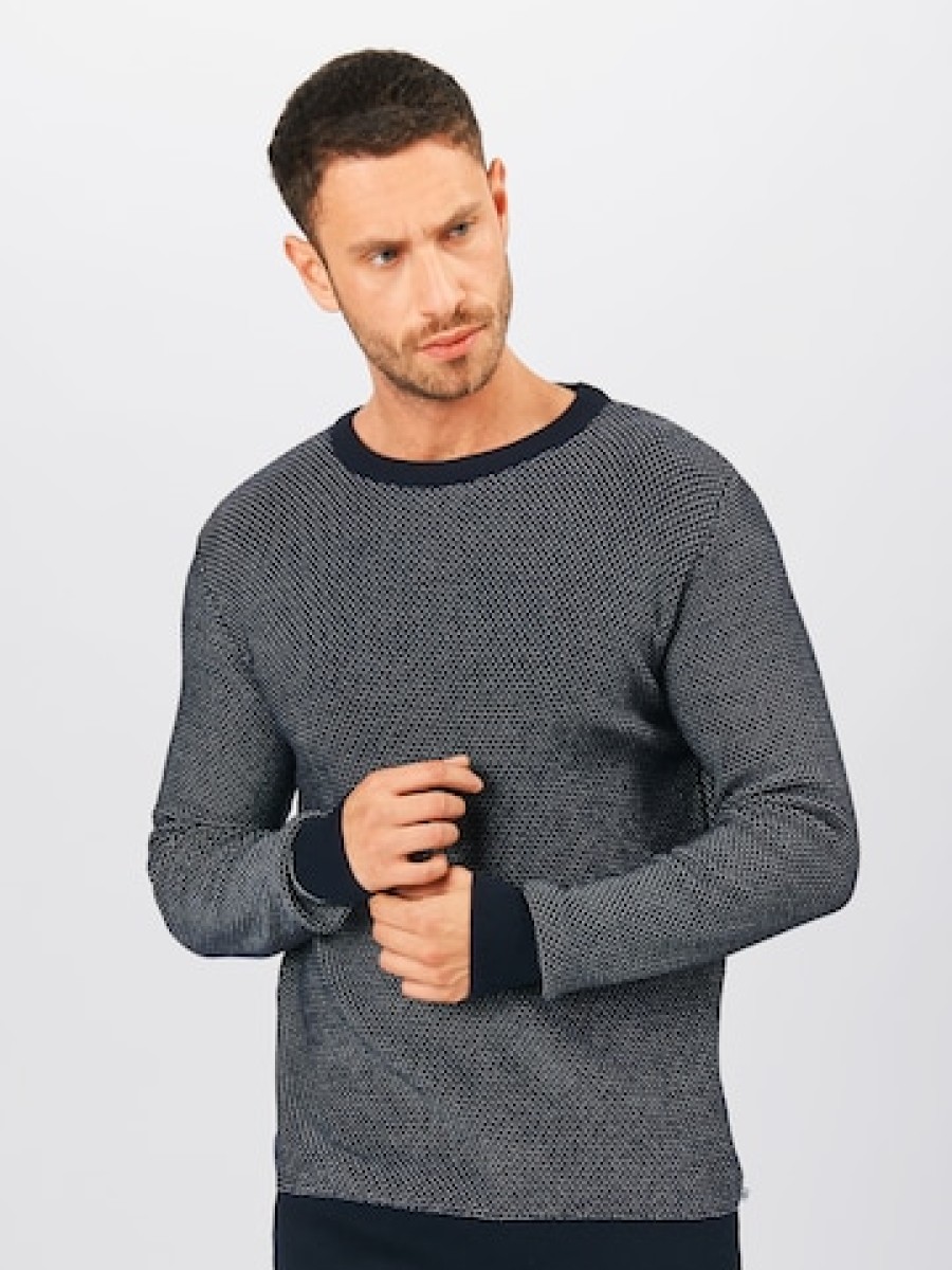 Manner Rundhalsausschnitt Pullover Und Strickjacken | Regular Fit Pullover 'Jameson'