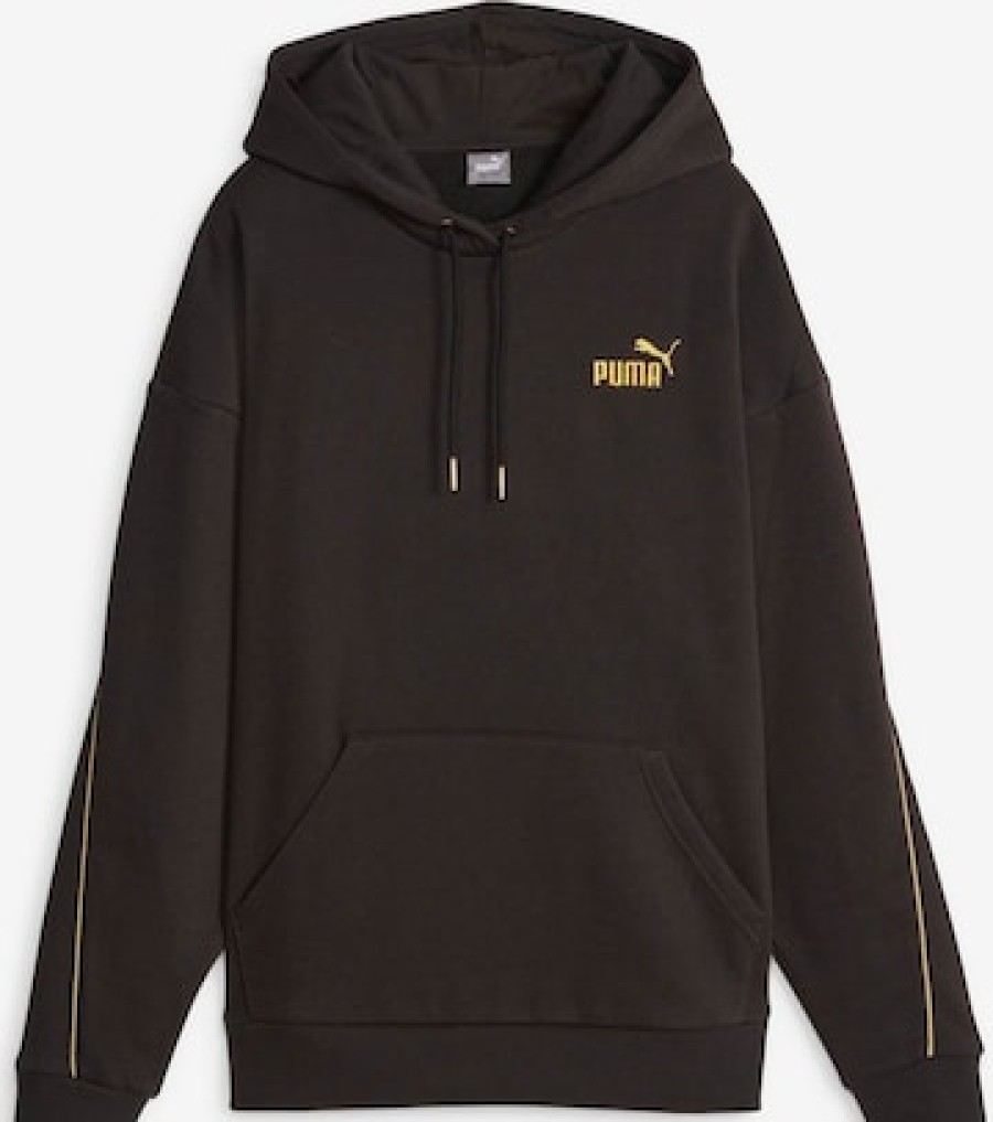 Frauen Pullover Sportpullover | Sportliches Sweatshirt 'Ess+ Minimal Gold'