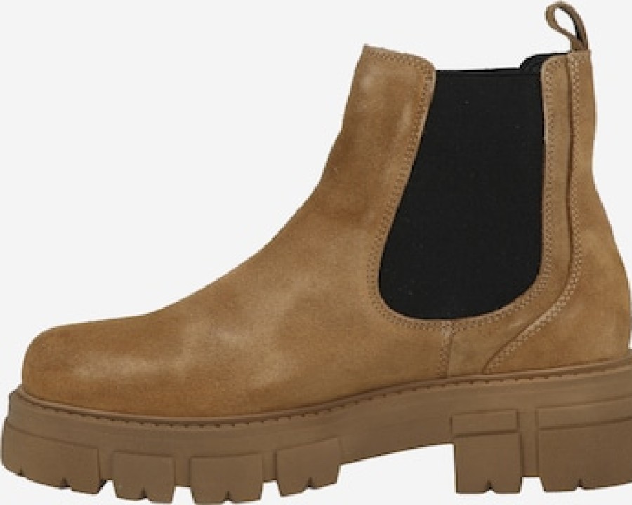 Frauen Apfel Stiefeletten | Chelsea Boots 'California'