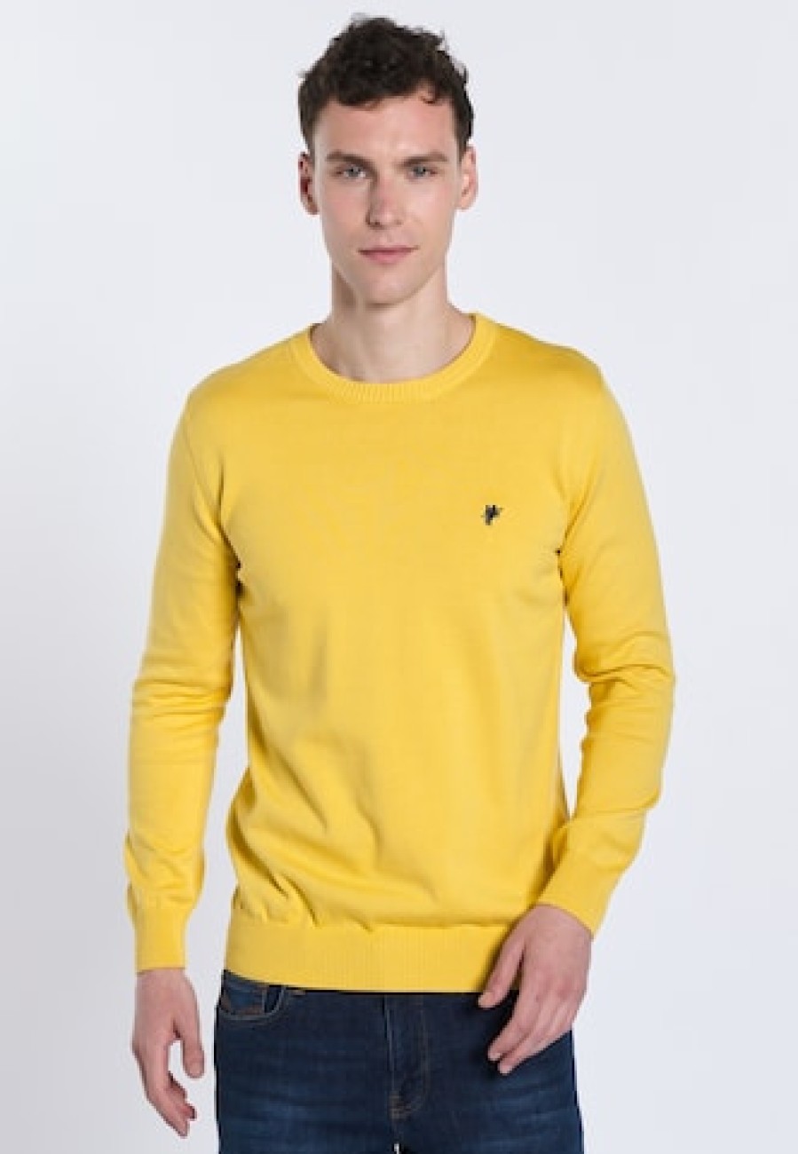 Manner Rundhalsausschnitt Plusgrosen | Pullover 'Narciso'